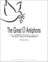 The Great O Antiphons SATB choral sheet music cover